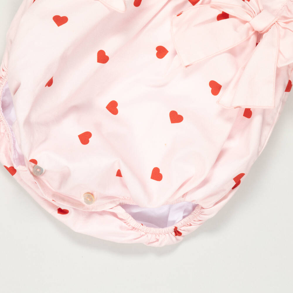 Phi Clothing-Preloved Baby Girls Pink Cotton Shortie (2 years) | Childrensalon Outlet