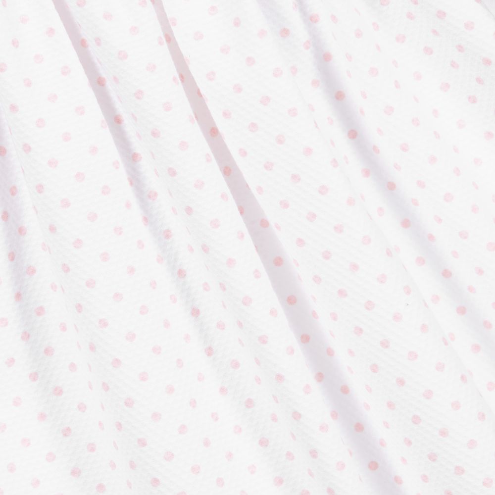 Phi Clothing-White & Pink Pinafore Dress | Childrensalon Outlet