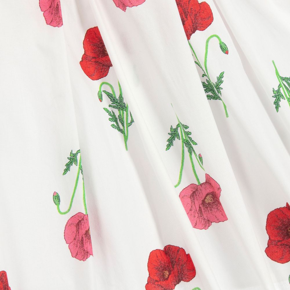 Piccola Ludo-بلوز قطن لون عاجي وأحمر | Childrensalon Outlet