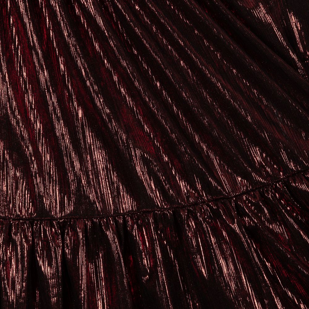 بيكولا لودو-Girls Red Metallic Dress | Childrensalon Outlet
