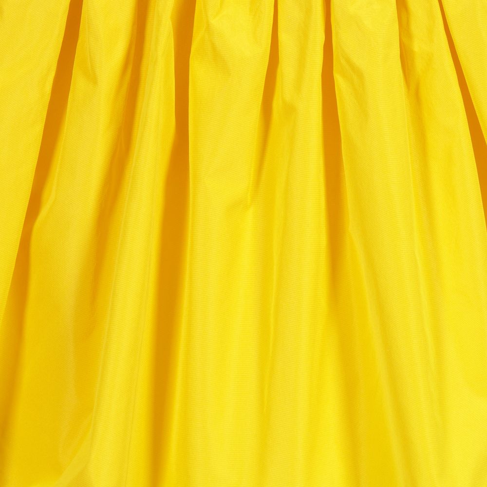 Piccola Ludo-Желтая юбка из тафты для девочек | Childrensalon Outlet