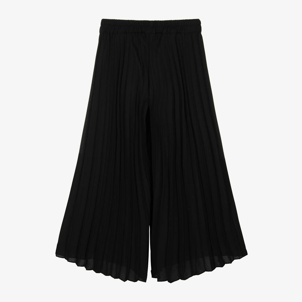 Piccola Speranza-بنطلون كريب لون أسود للبنات | Childrensalon Outlet