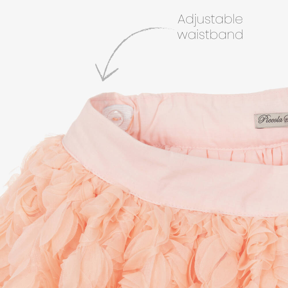 Piccola Speranza-Юбка из розового тюля для девочек | Childrensalon Outlet