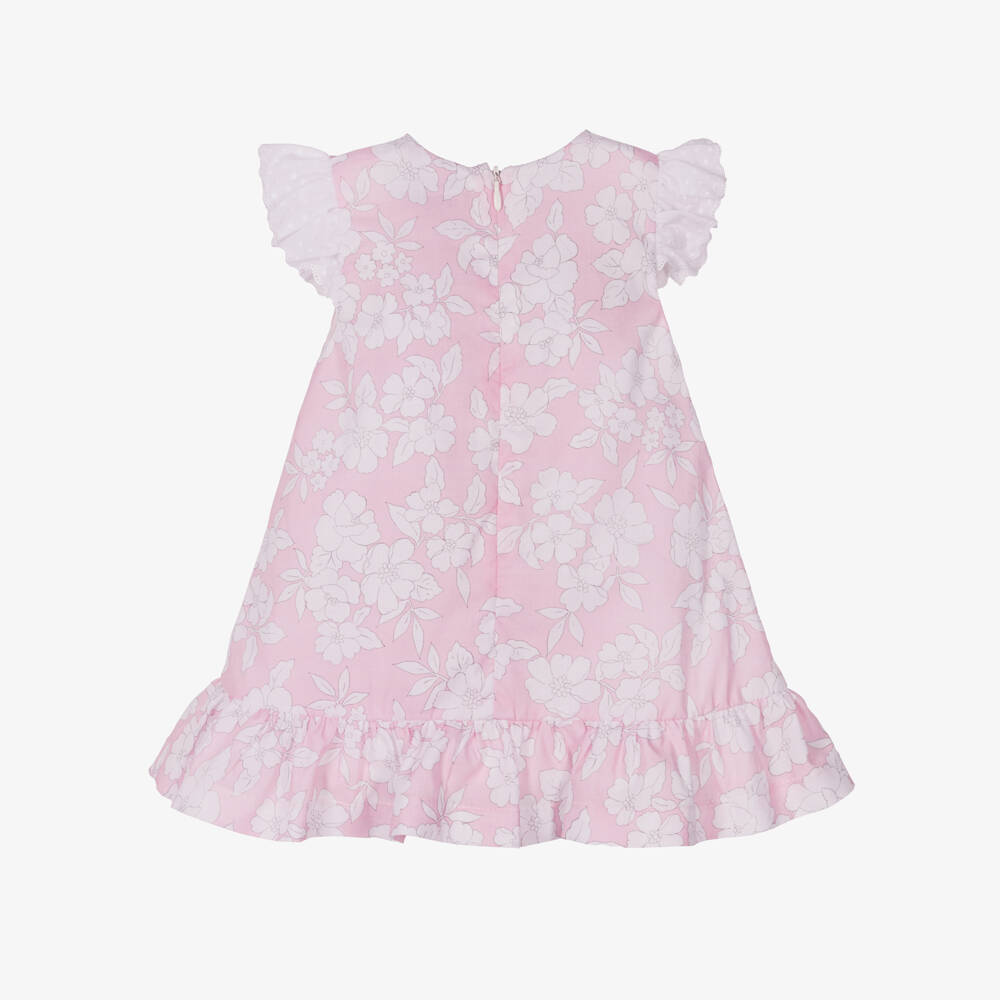 Piccola Speranza-Платье из хлопка Blushing Blossom для девочек | Childrensalon Outlet