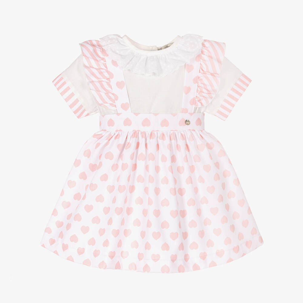 Piccola Speranza-طقم تنورة وبلوزة قطنية للبنات | Childrensalon Outlet