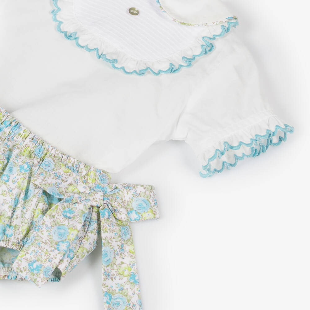 Piccola Speranza-طقم أزرق زهري حالِم للبنات | Childrensalon Outlet