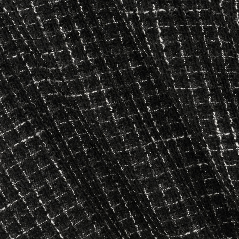 Piccola Speranza-Girls Elegant Black Tweed Frock | Childrensalon Outlet