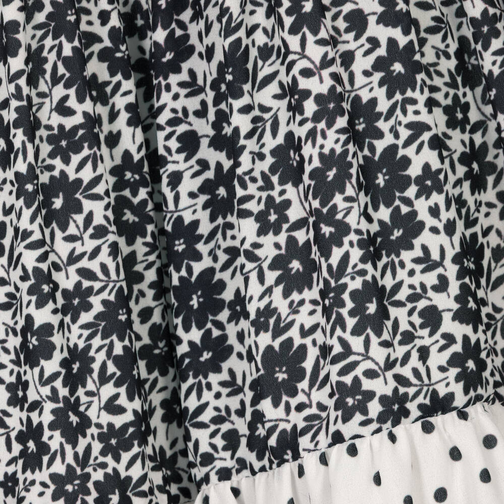 Piccola Speranza-Girls Floral Georgette Dress | Childrensalon Outlet