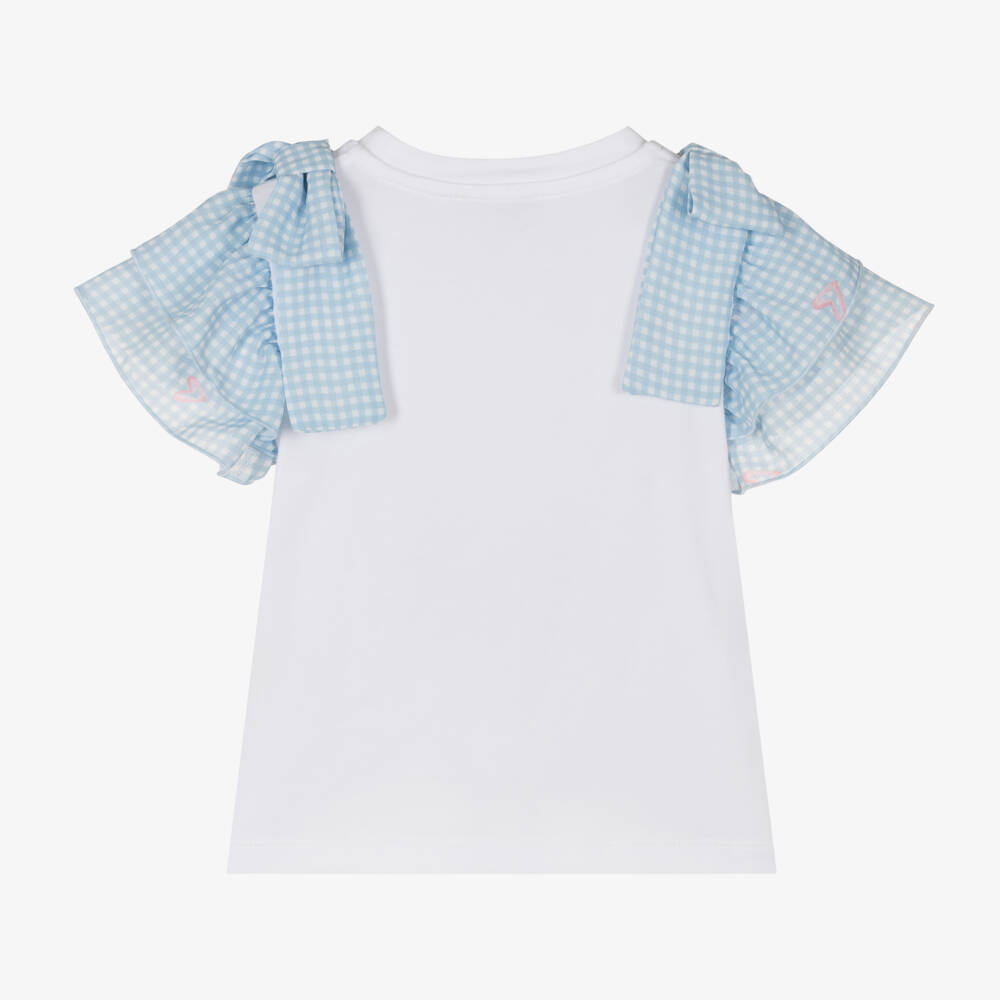 Piccola Speranza-Футболка из хлопка с принтом мороженого для девочек | Childrensalon Outlet