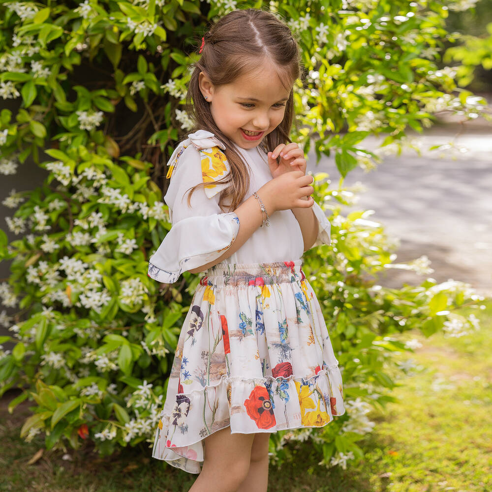 Girls shop chiffon skirt