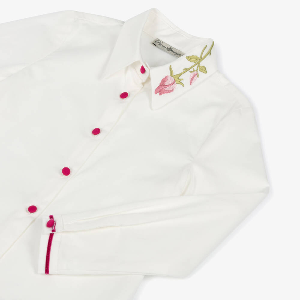 Piccola Speranza-Girls Pink Check Tweed Ensemble | Childrensalon Outlet