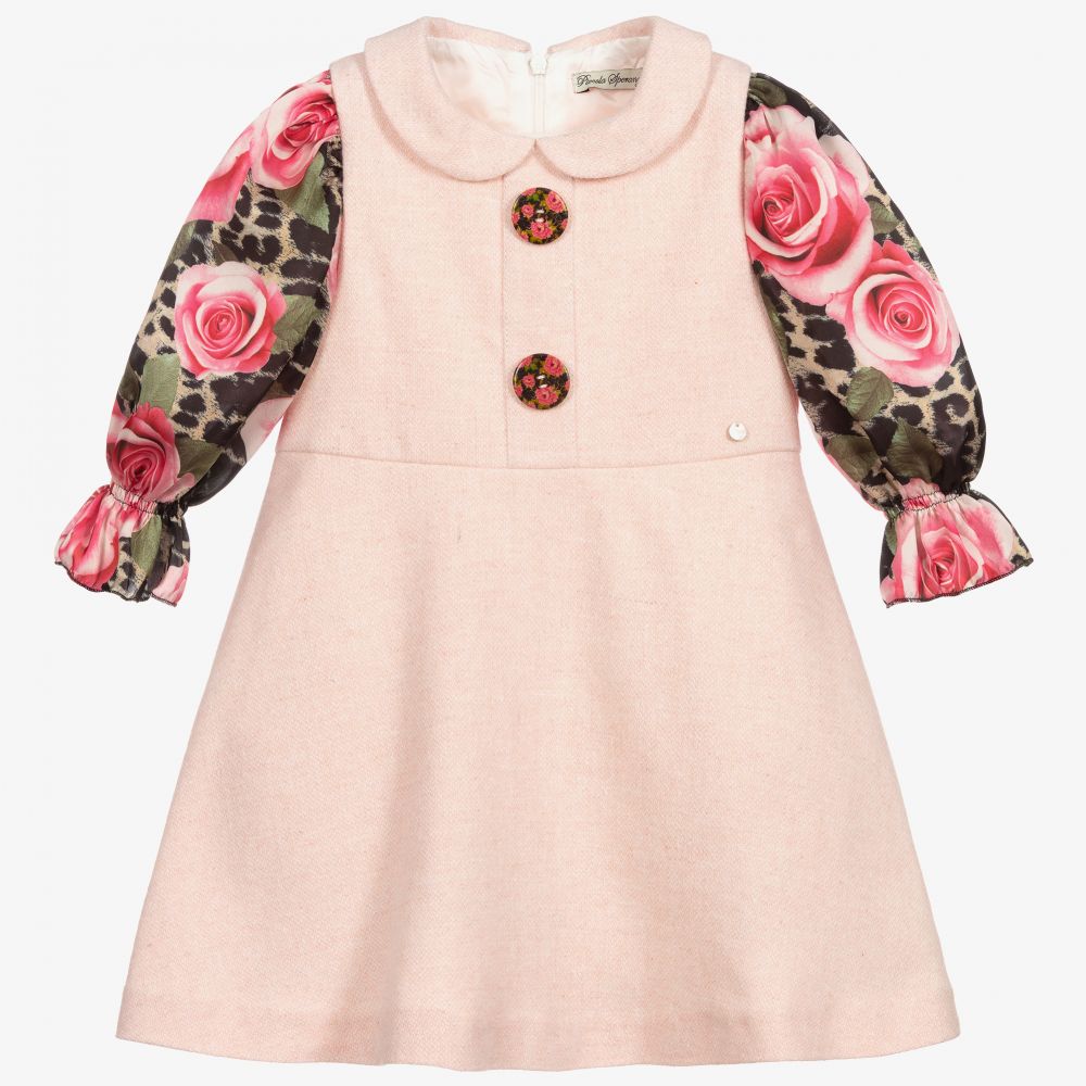 Piccola Speranza - Розовое платье для девочек | Childrensalon