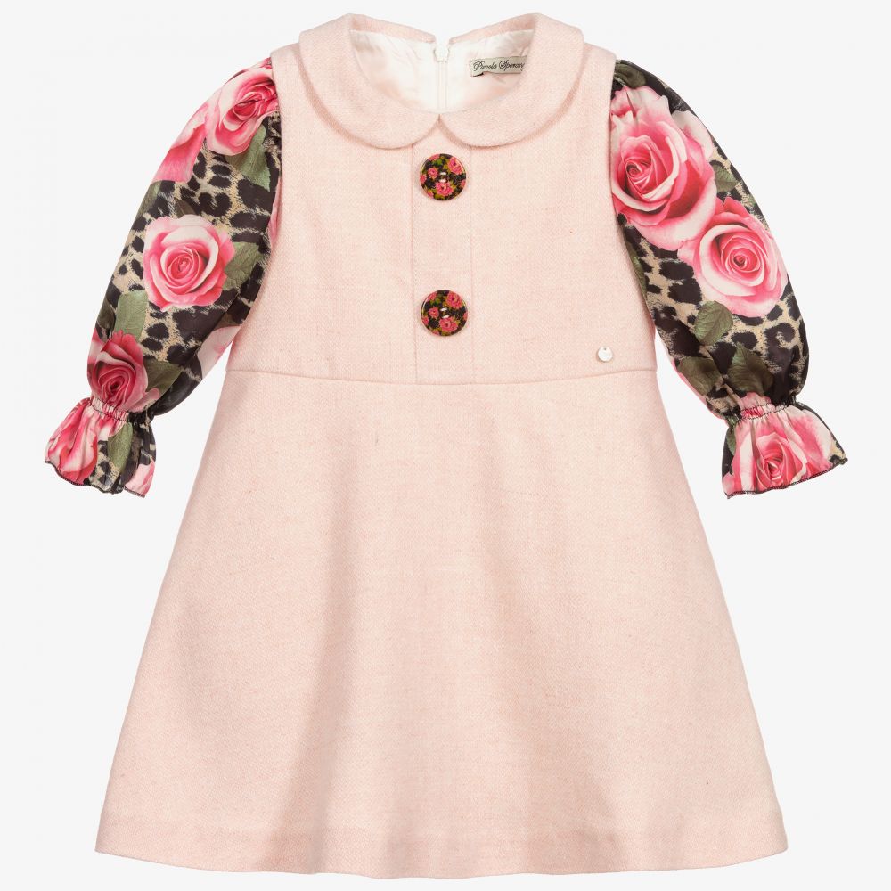 Piccola Speranza-Girls Pink Dress | Childrensalon Outlet
