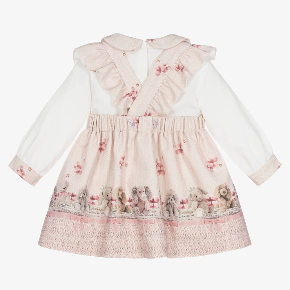 Piccola Speranza-Girls Pink Toys Skirt Set | Childrensalon Outlet