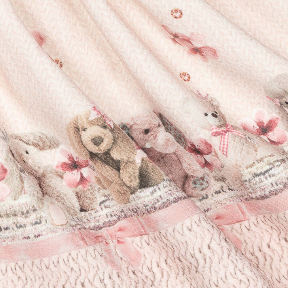 Piccola Speranza-Girls Pink Toys Skirt Set | Childrensalon Outlet