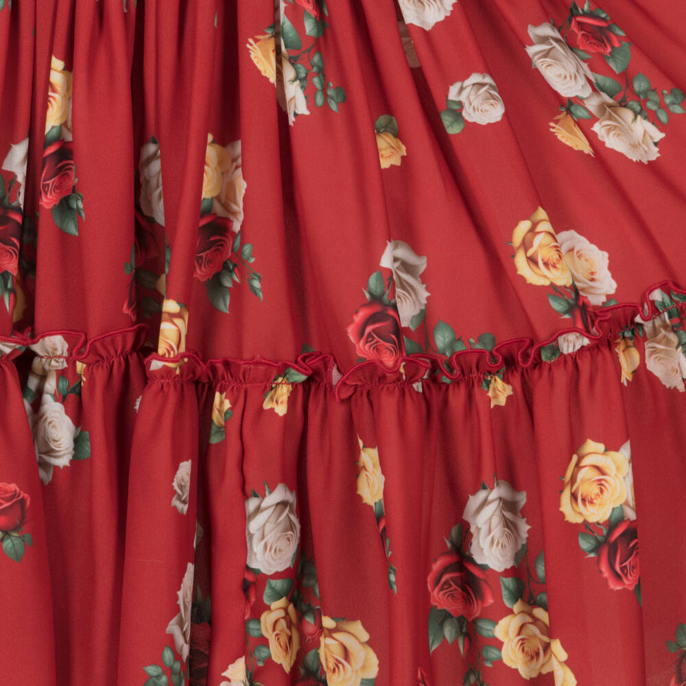 Piccola Speranza-فستان شيفون زهري للبنات | Childrensalon Outlet