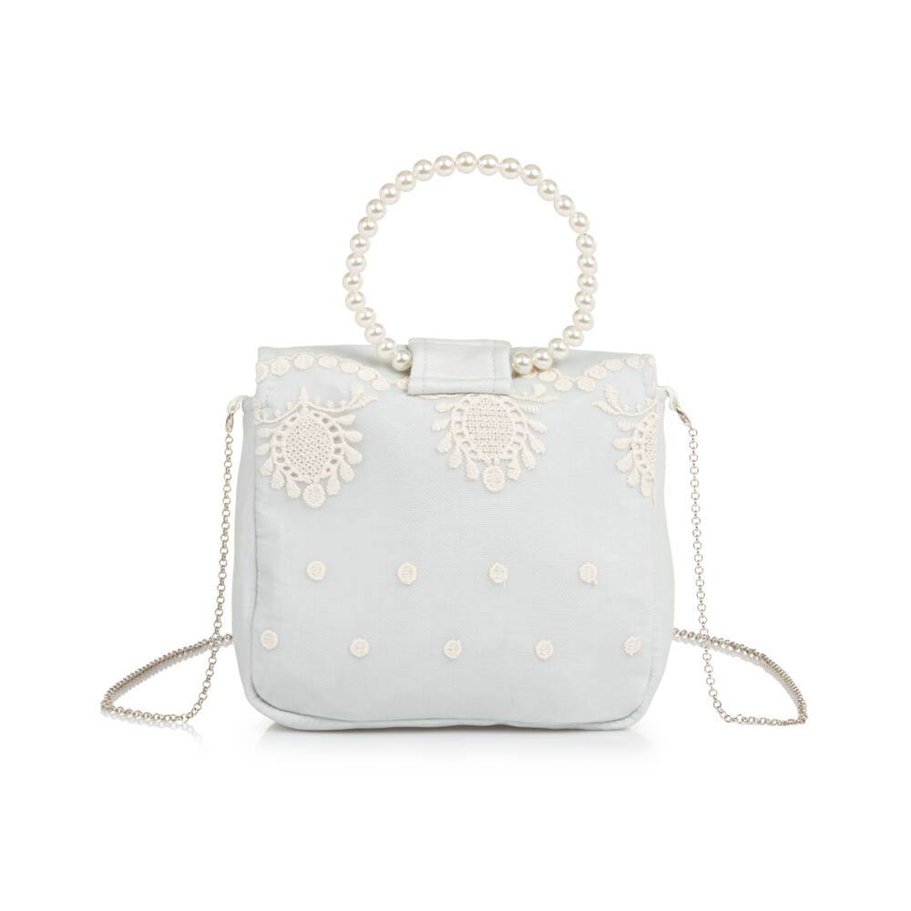 Piccola Speranza-Girls Sky Lace Elegance Bag | Childrensalon Outlet