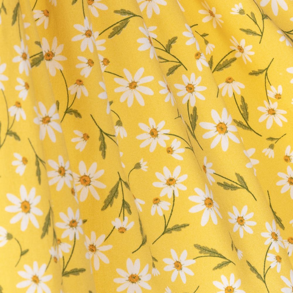 Piccola Speranza-Girls Yellow Floral Dress | Childrensalon Outlet