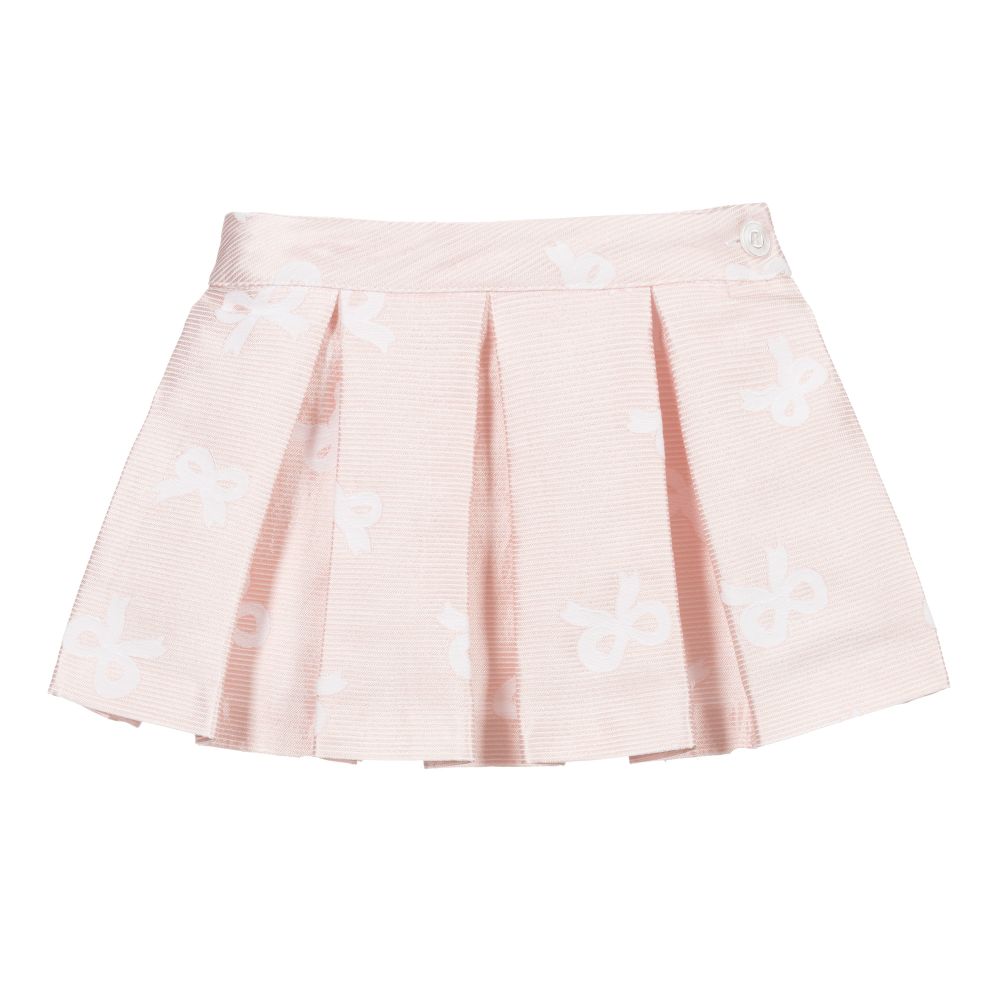 Pink and white skirt new arrivals