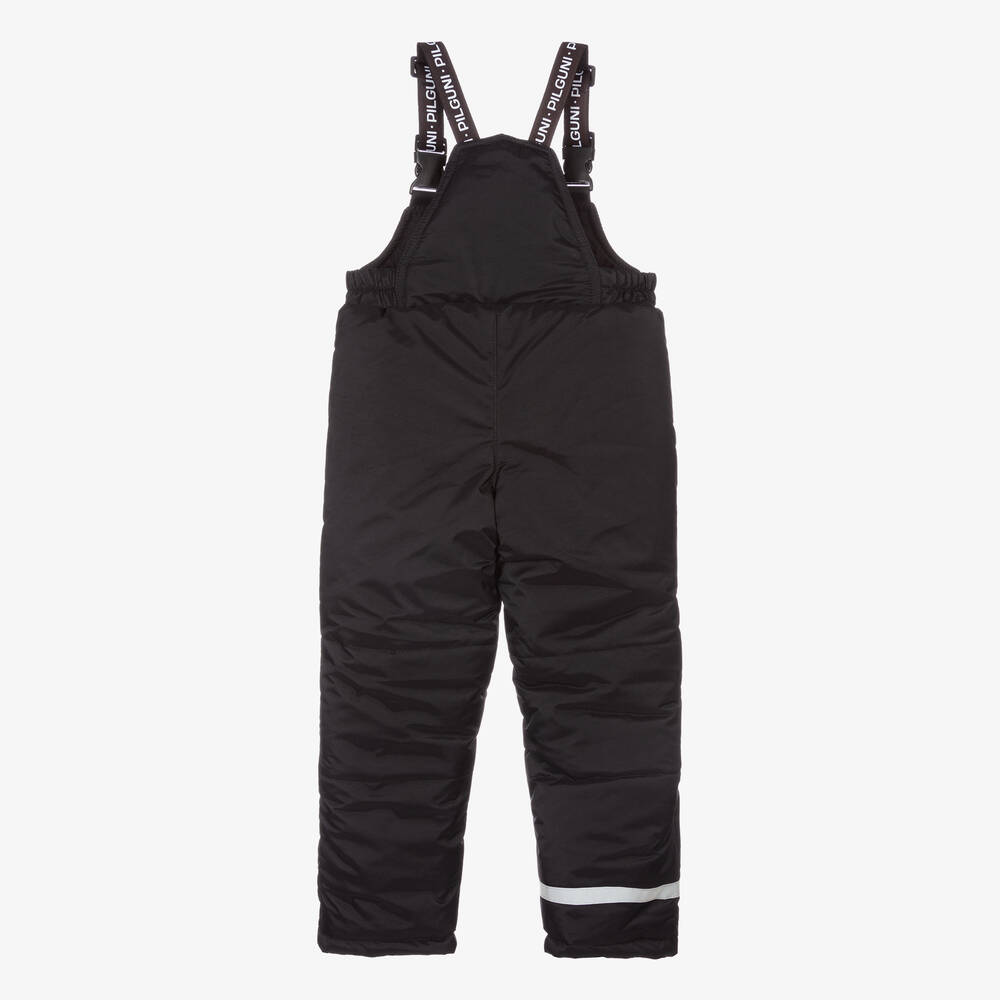 Pilguni-Черный лыжный полукомбинезон | Childrensalon Outlet