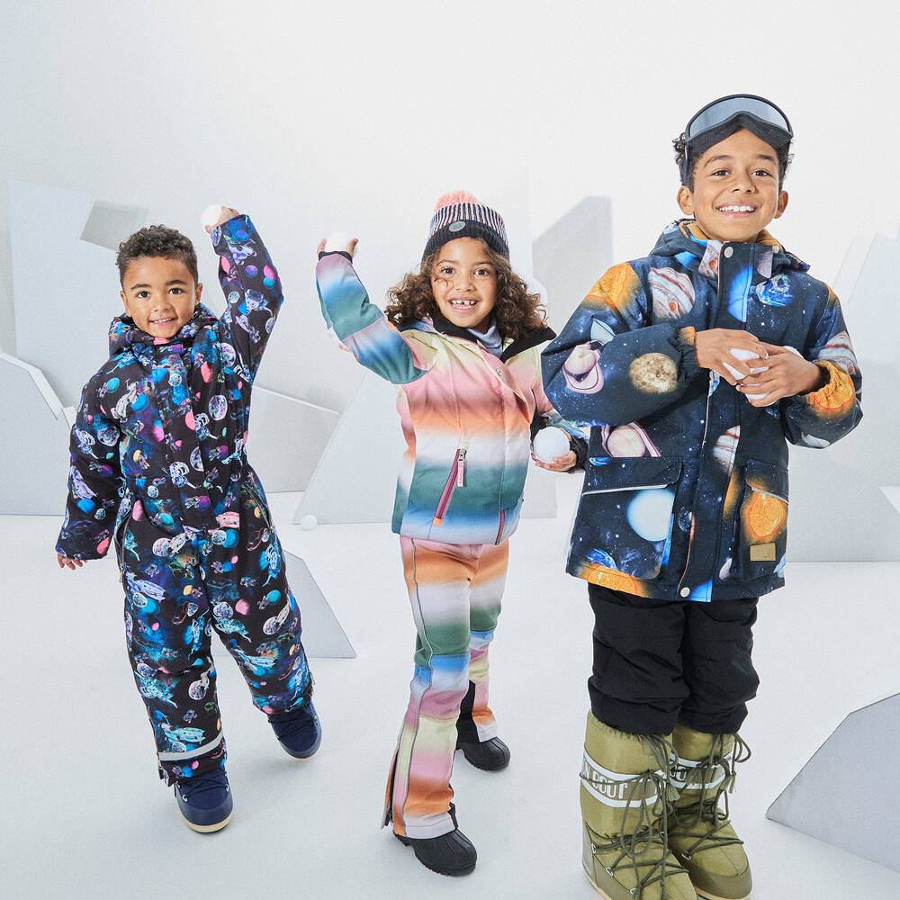 Pilguni-Черный лыжный полукомбинезон | Childrensalon Outlet