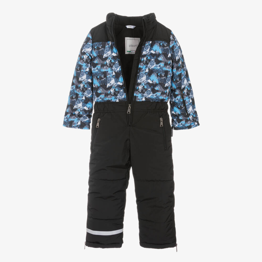 Pilguni-ملابس الثلج للأولاد بلون أزرق للمغامرات الجبلية | Childrensalon Outlet