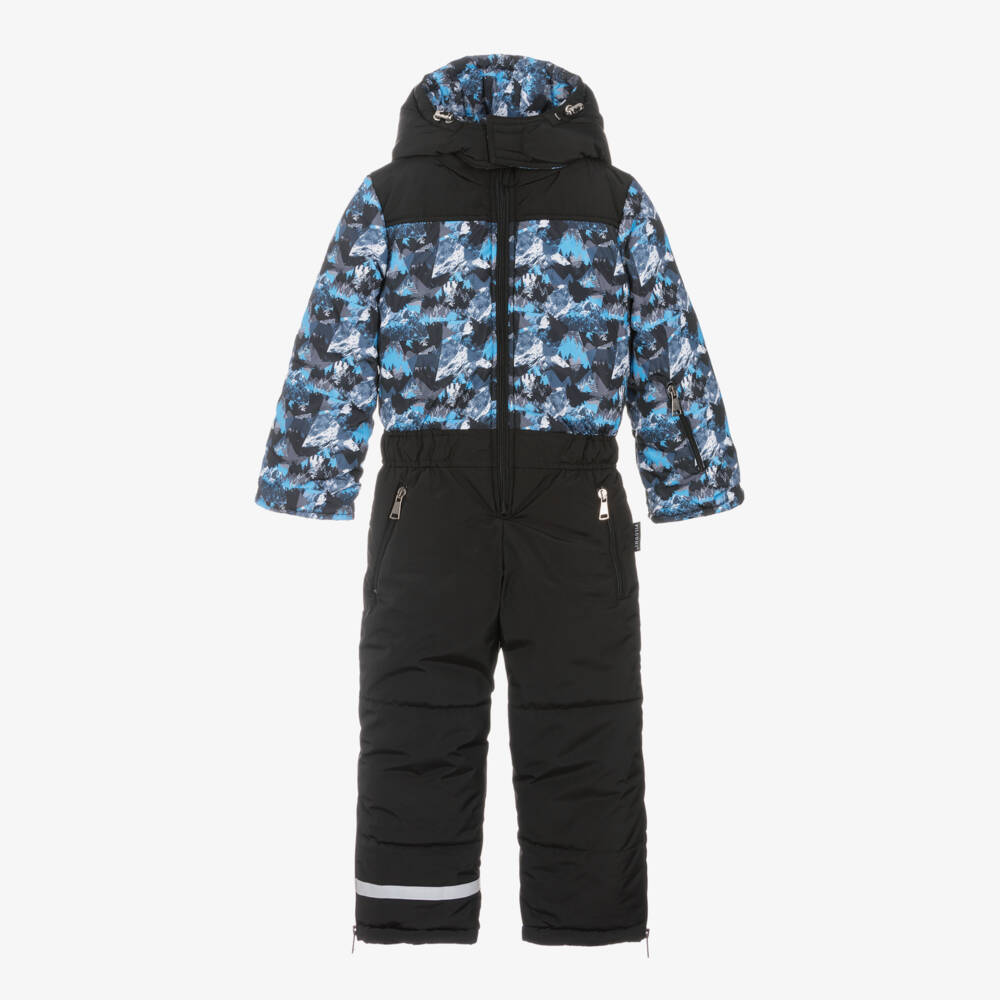 Pilguni-Boys Alpine Adventure Snowwear in Blue | Childrensalon Outlet