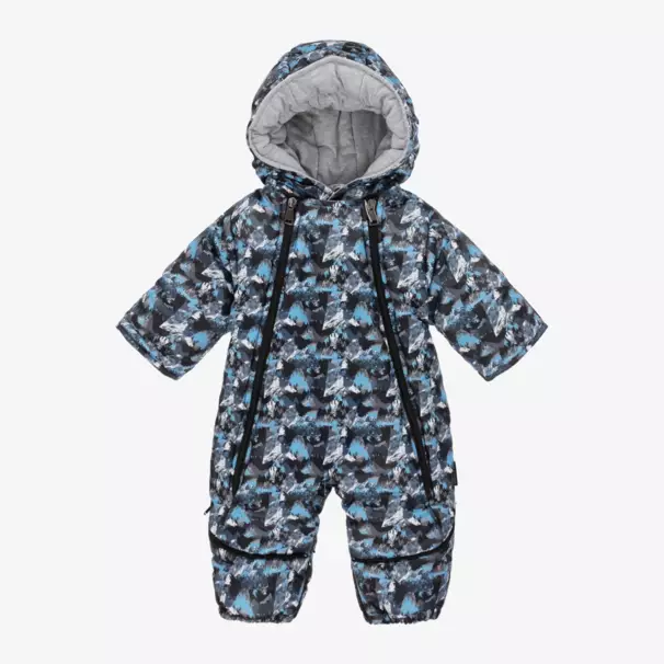 Pilguni-Boys' Alpine Blue 2-in-1 Snowsuit | Childrensalon Outlet