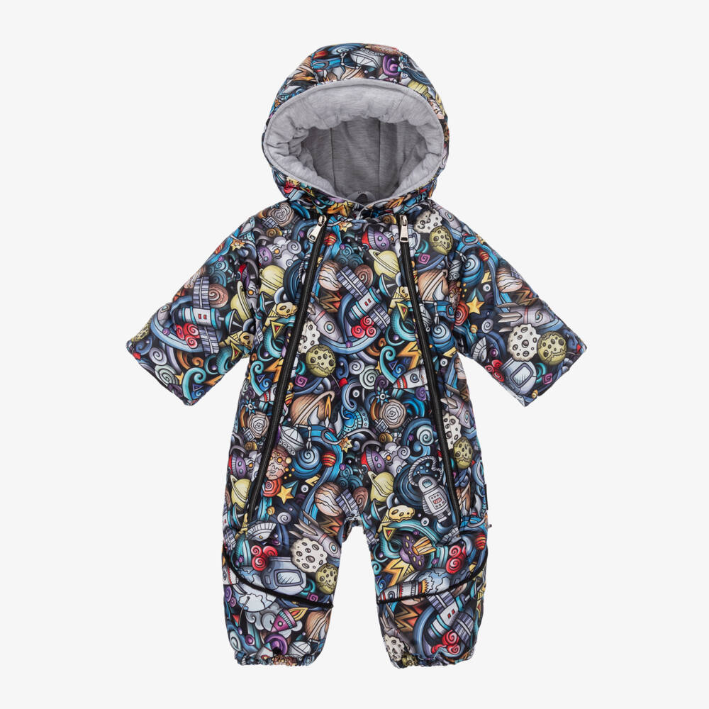 Pilguni-Космический приключенческий комбинезон черный для мальчиков | Childrensalon Outlet
