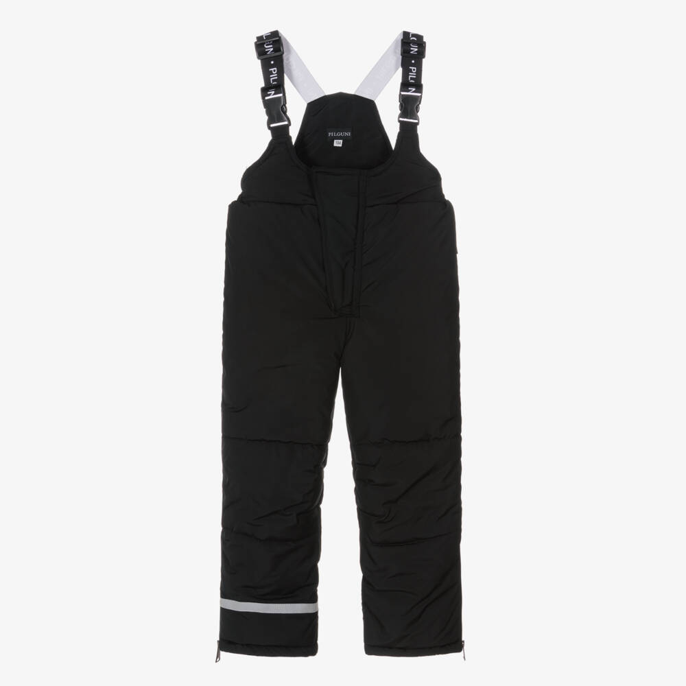 Pilguni-Утеплённые чёрные лыжные брюки для мальчиков | Childrensalon Outlet