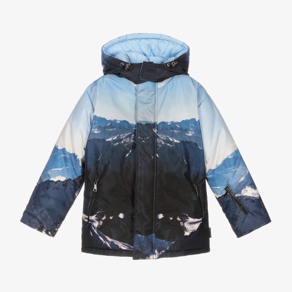 Pilguni - Синяя утепленная лыжная куртка для мальчиков | Childrensalon