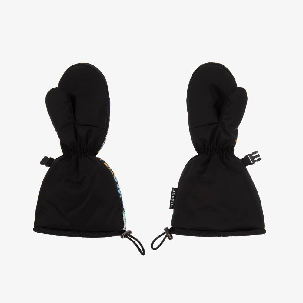 Pilguni-Перчатки для мальчиков с граффити в полуночном стиле для катания на лыжах | Childrensalon Outlet