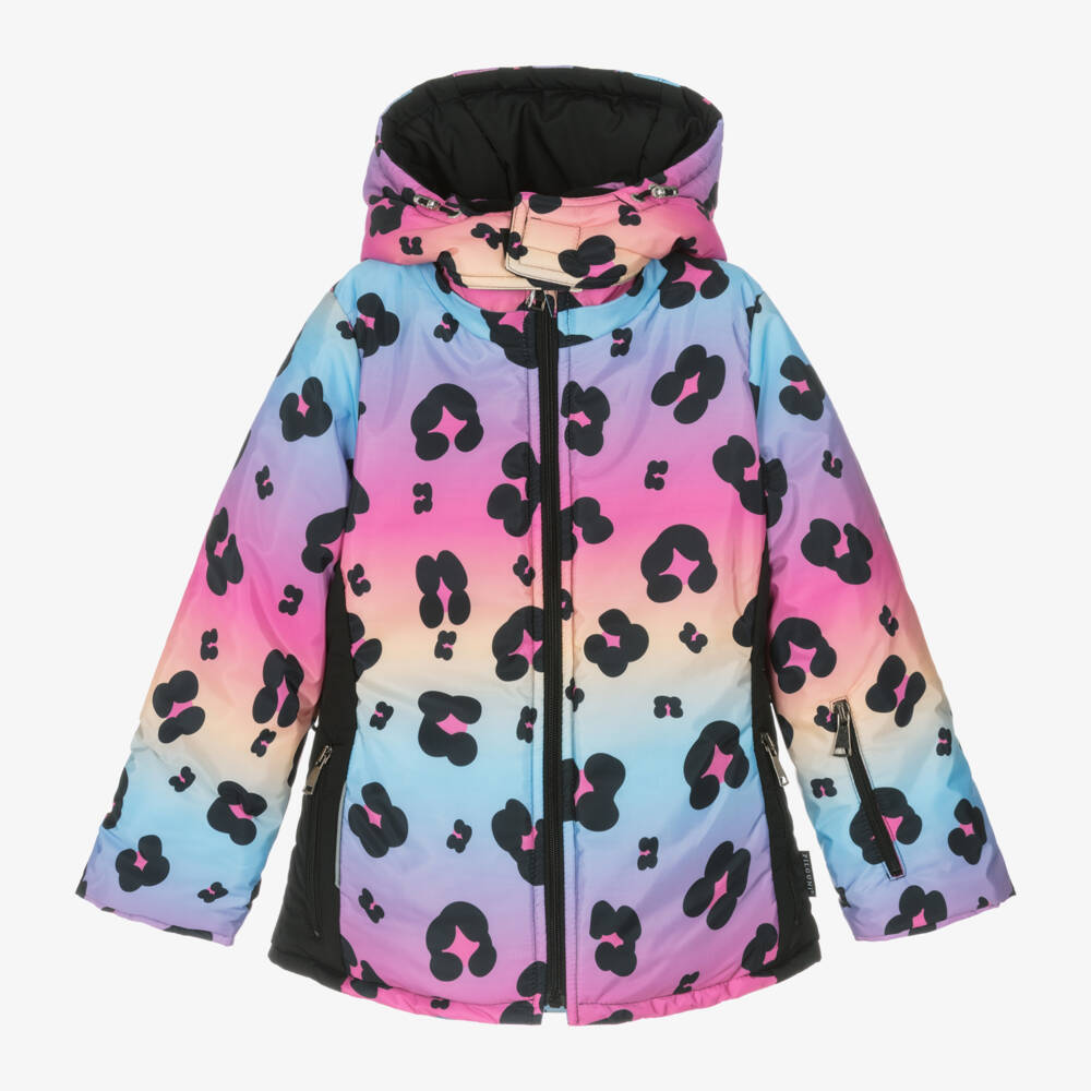 Pilguni-Girls Safari Pink Winter Coat | Childrensalon Outlet