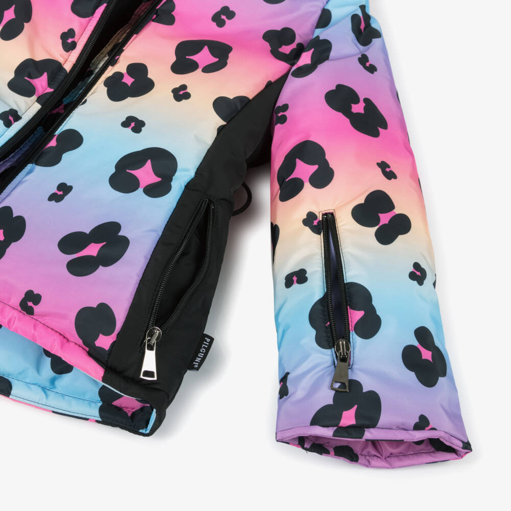 Pilguni-Girls Safari Pink Winter Coat | Childrensalon Outlet