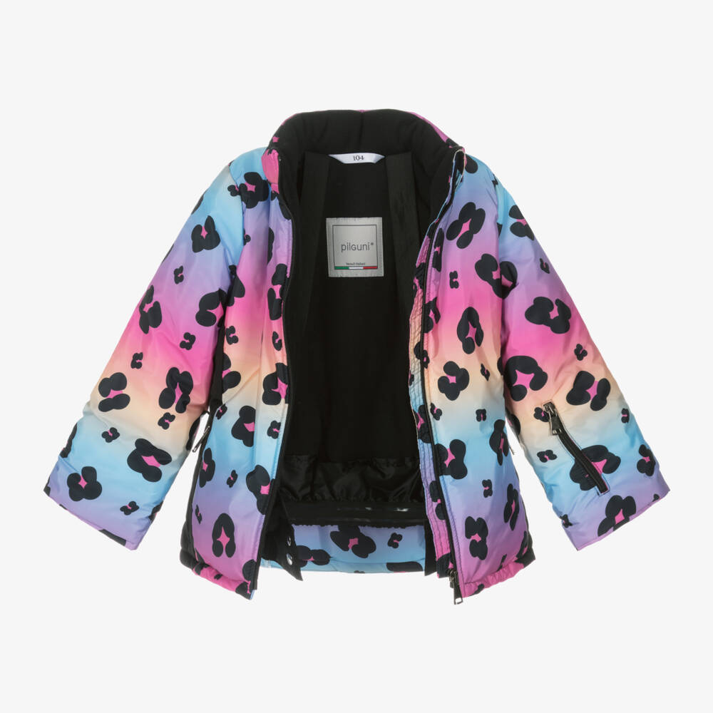 Pilguni-Girls Safari Pink Winter Coat | Childrensalon Outlet