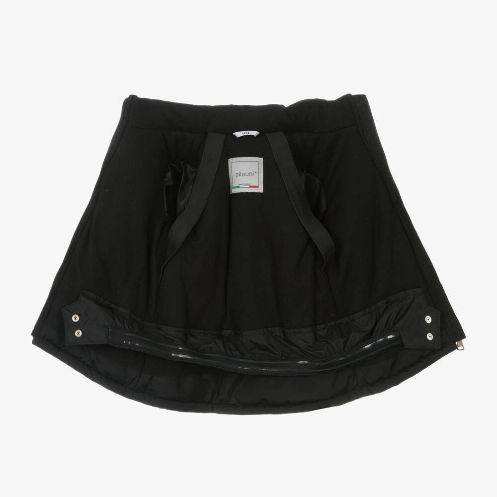 Pilguni-Girls Shiny Gold Leopard Ski Coat | Childrensalon Outlet