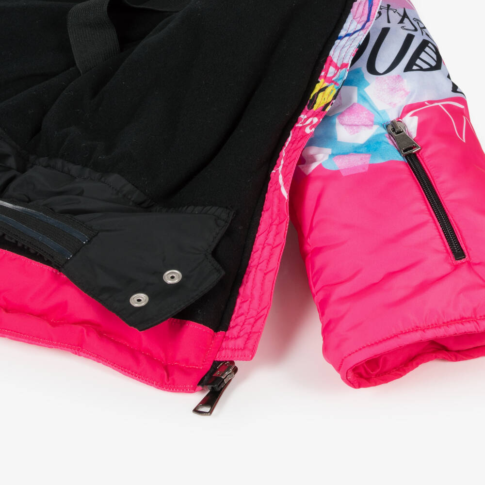Pilguni-Girls Vibrant Graffiti Ski Coat | Childrensalon Outlet