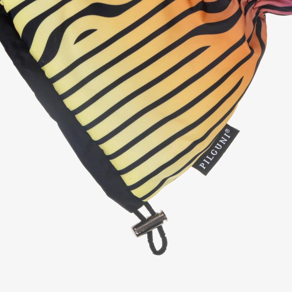 Pilguni-Girls Vibrant Stripe Ski Gloves | Childrensalon Outlet