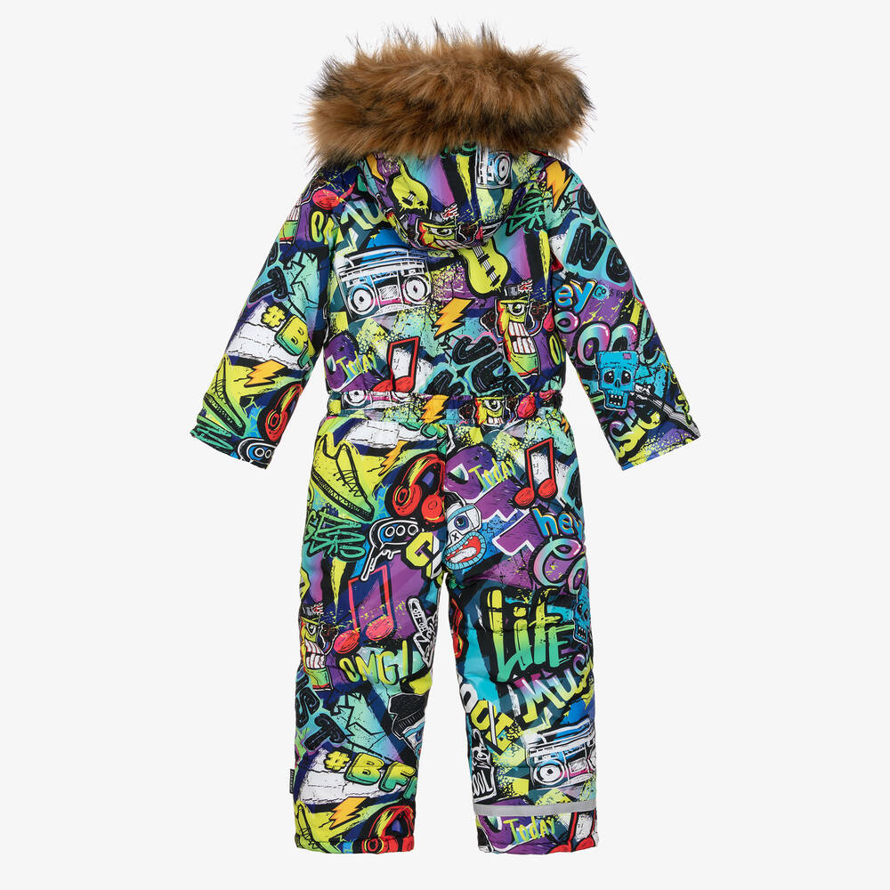 Pilguni Combinaison de ski multicolore Childrensalon Outlet