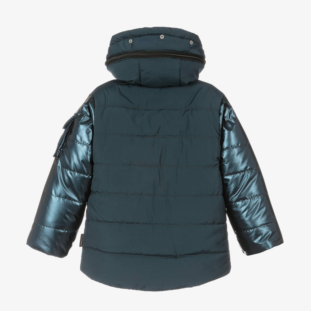 Pilguni-Синяя лыжная куртка | Childrensalon Outlet