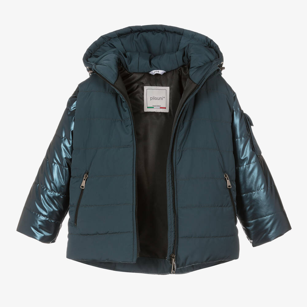 Pilguni-Синяя лыжная куртка | Childrensalon Outlet