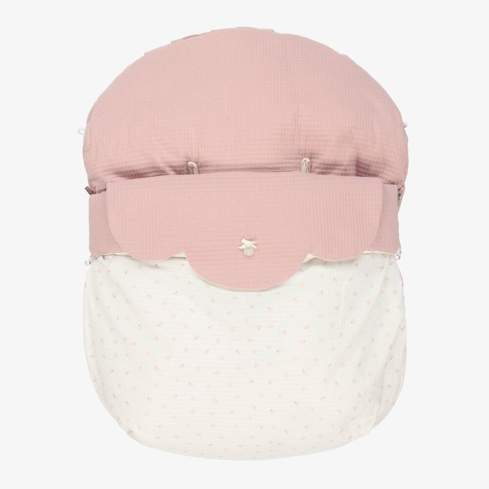 Uzturre-Pink Car Seat Baby Nest (75cm) | Childrensalon Outlet