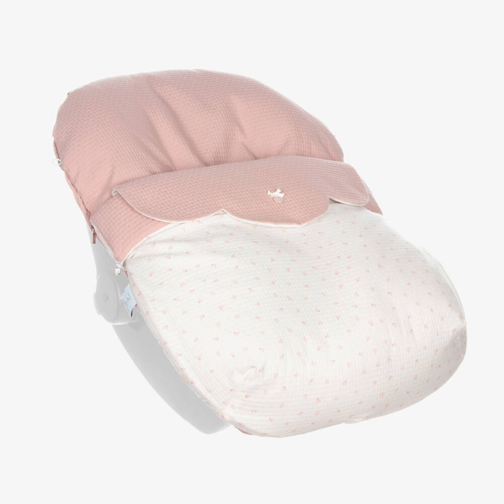 Uzturre-Pink Car Seat Baby Nest (75cm) | Childrensalon Outlet