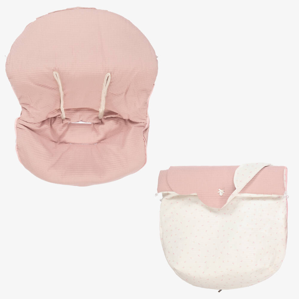 Uzturre-Pink Car Seat Baby Nest (75cm) | Childrensalon Outlet