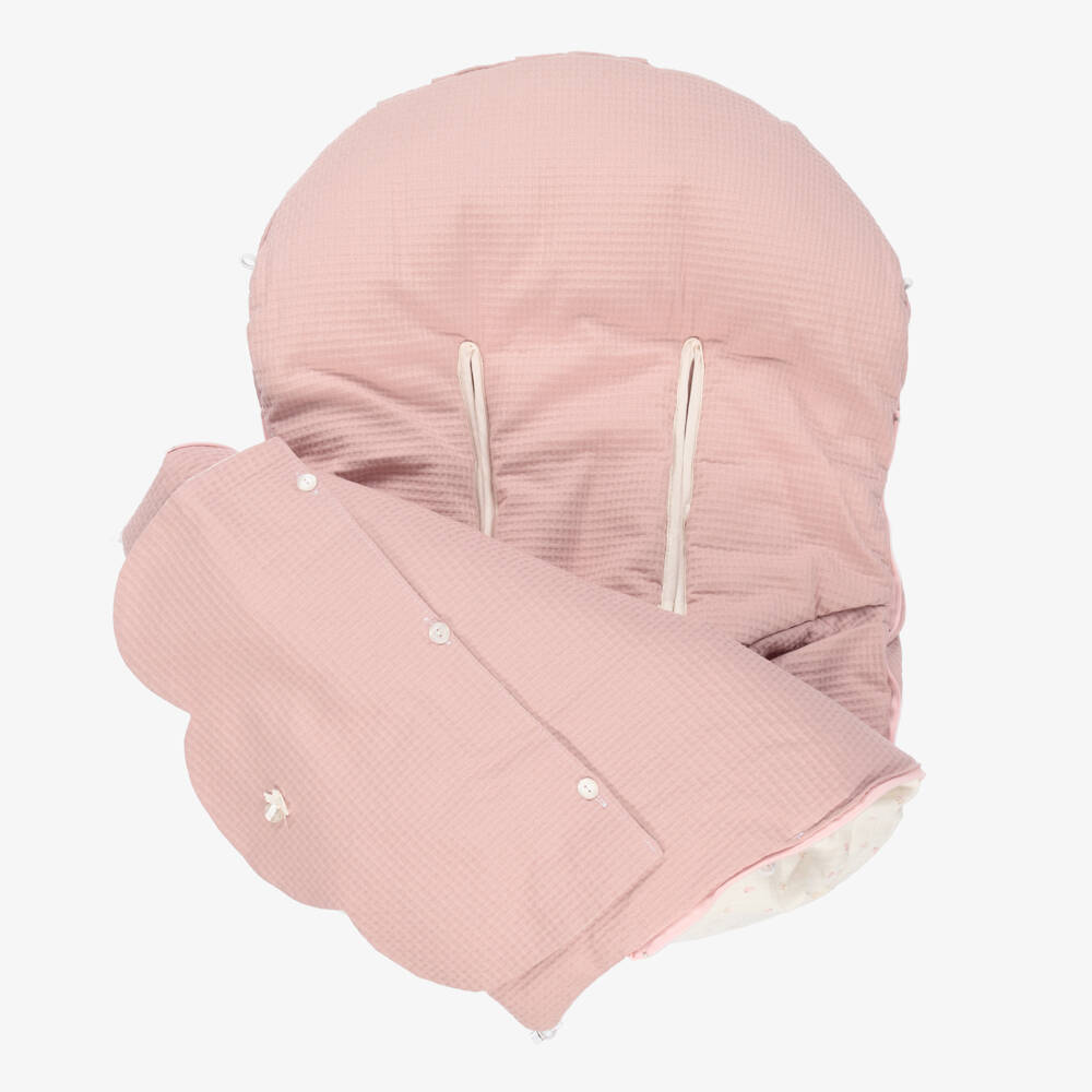Uzturre-Pink Car Seat Baby Nest (75cm) | Childrensalon Outlet