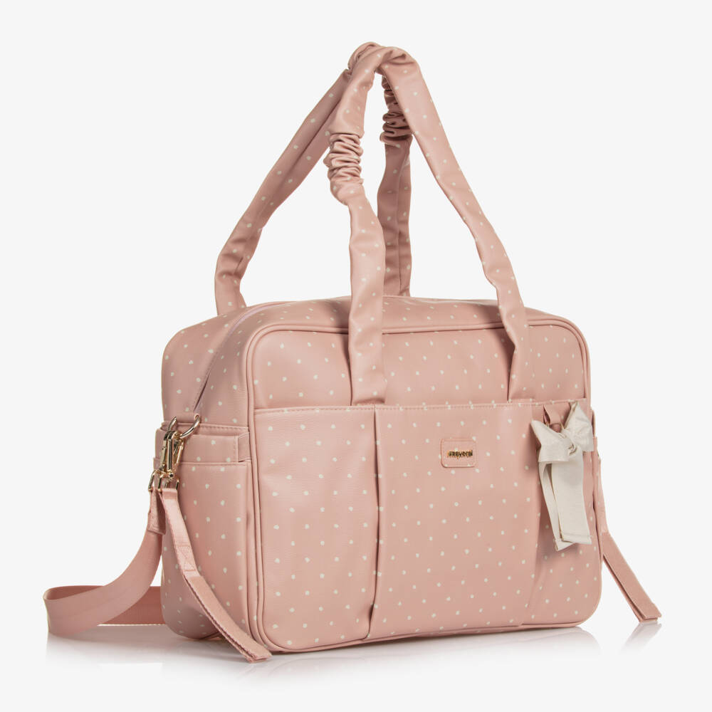 Mayoral-Pink Faux Leather Changing Bag (48cm) | Childrensalon Outlet