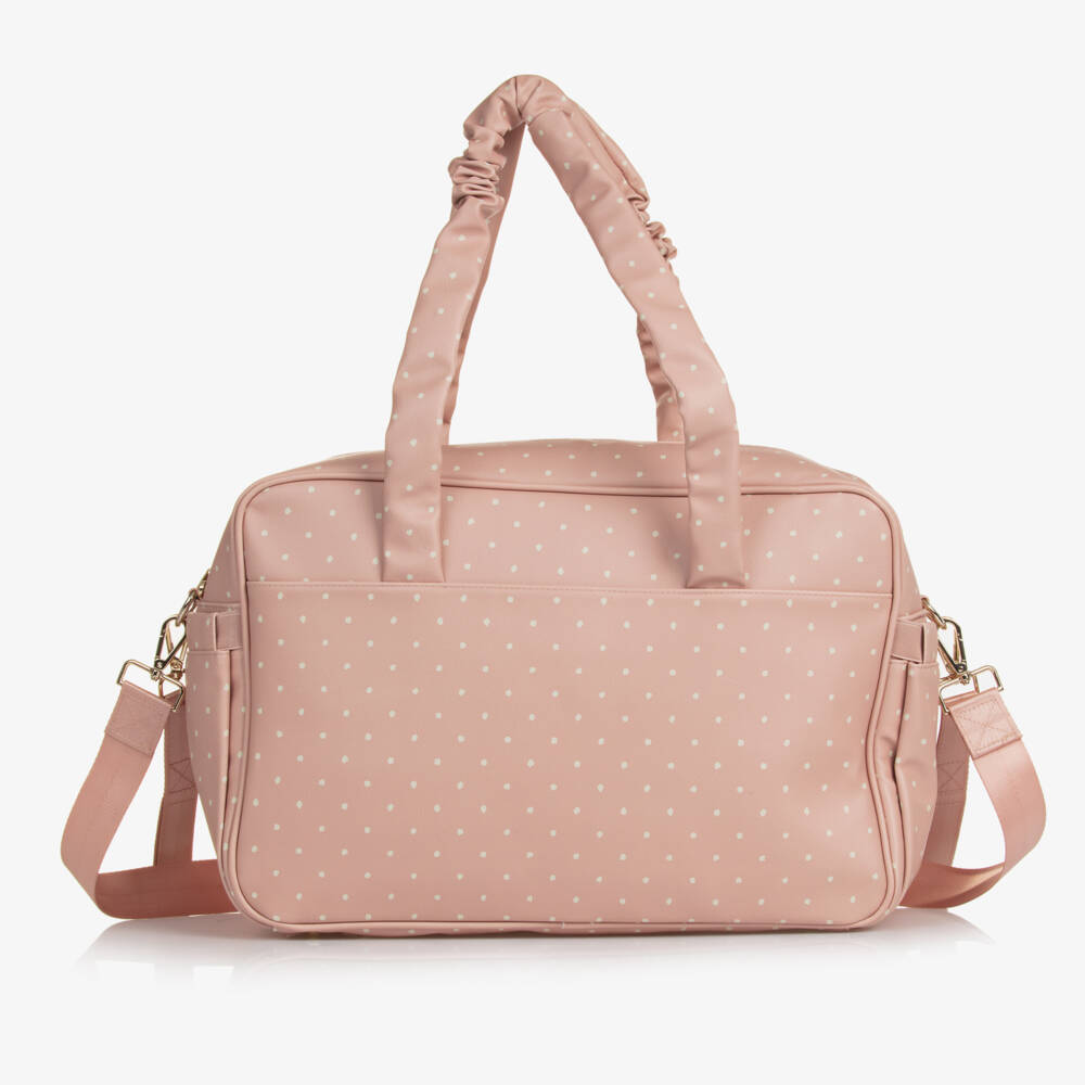 Mayoral-Pink Faux Leather Changing Bag (48cm) | Childrensalon Outlet