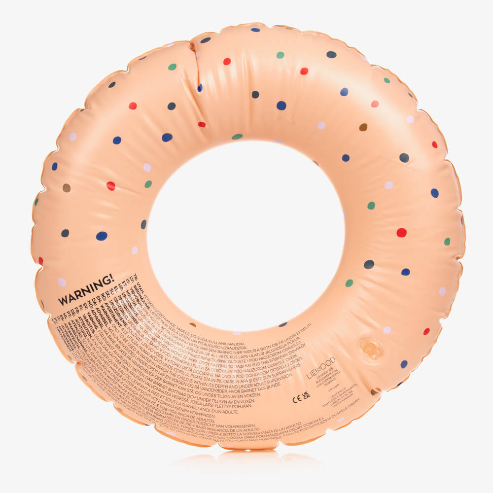 Liewood-Pink Inflatable Swimming Ring (45cm) | Childrensalon Outlet