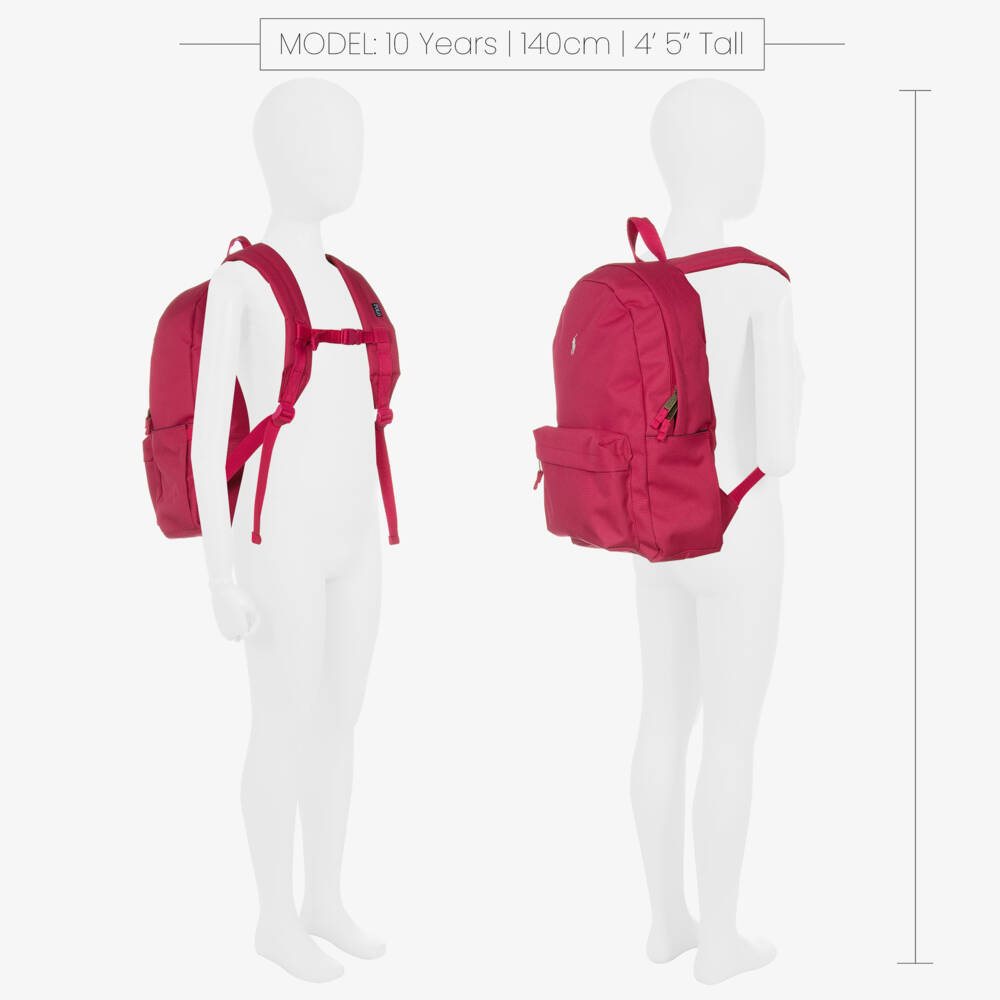 Ralph Lauren-Pink Pony Backpack (44cm) | Childrensalon Outlet