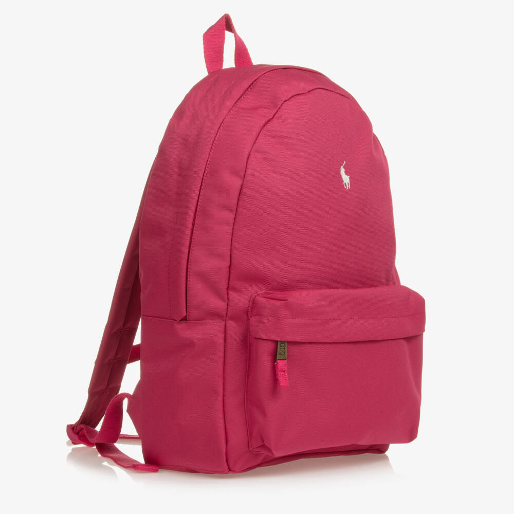 Ralph Lauren-Pink Pony Backpack (44cm) | Childrensalon Outlet